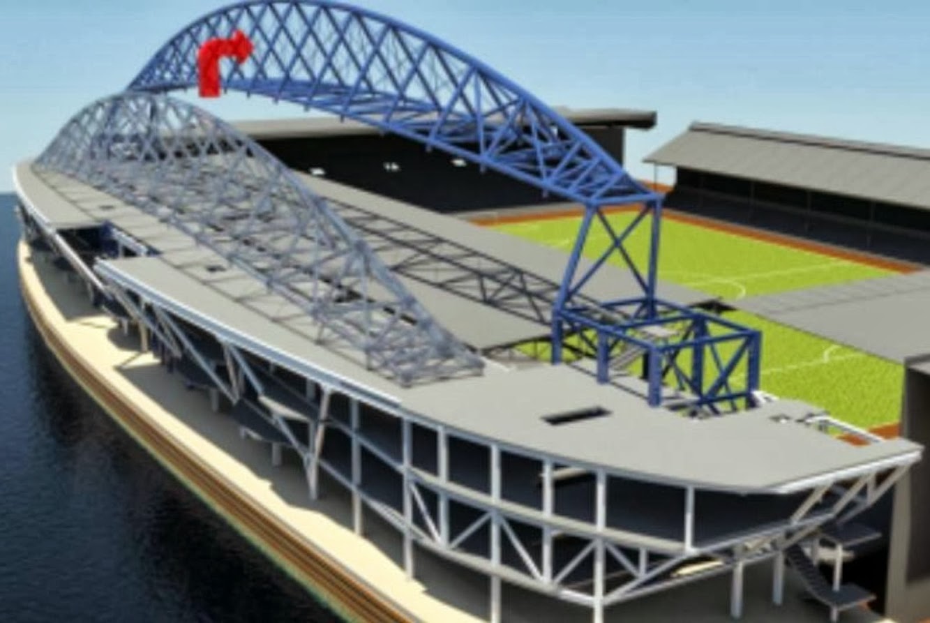 Riverside Stand Expansion by Kss