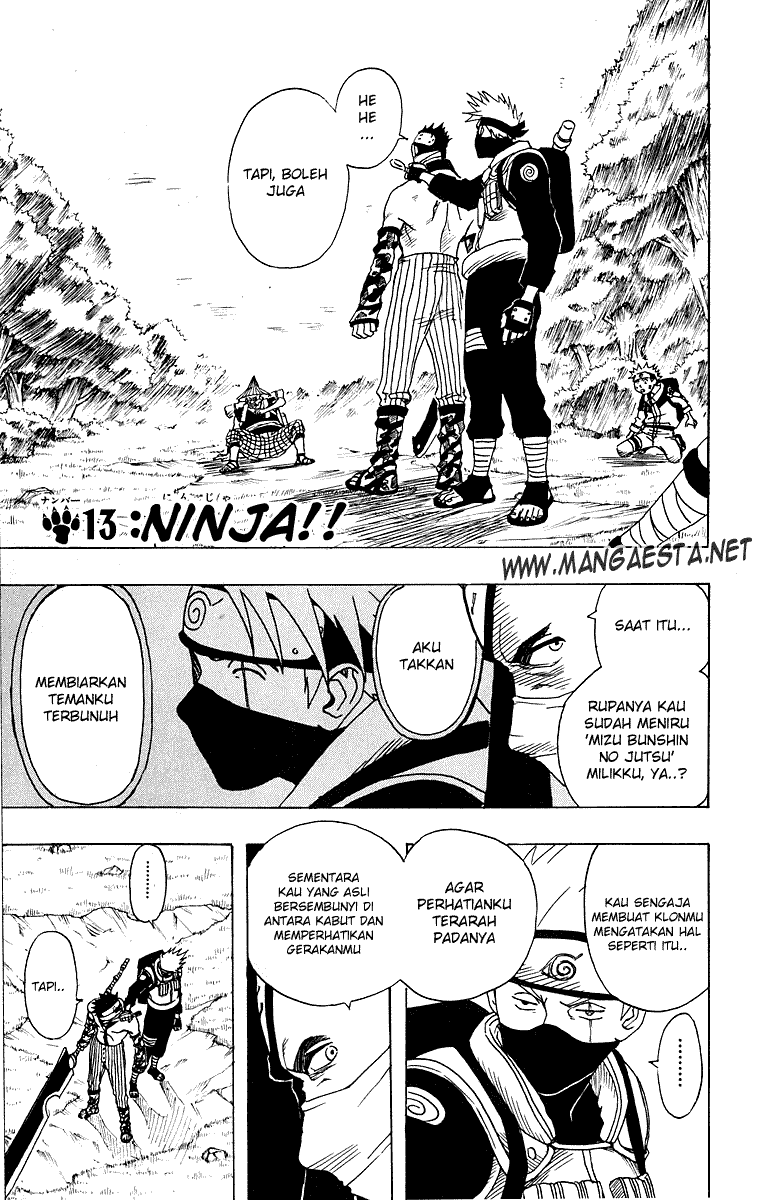 Baca Manga, Baca Komik, Naruto Chapter 13, Naruto 13 Bahasa Indonesia, Naruto 13 Online
