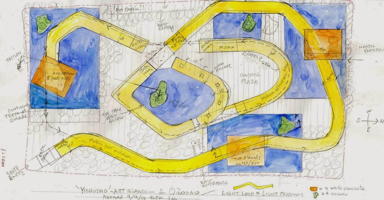 Steven Holl Wins Qingdao Culture and Art Center