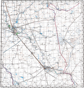 Уменьшенное изображение Карта 200k--m39-13