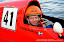 Nicklas Friberg of Team Azerbaijan at UIM F4 H2O Grand Prix of Sharjah in the Khaalid Lagoon.