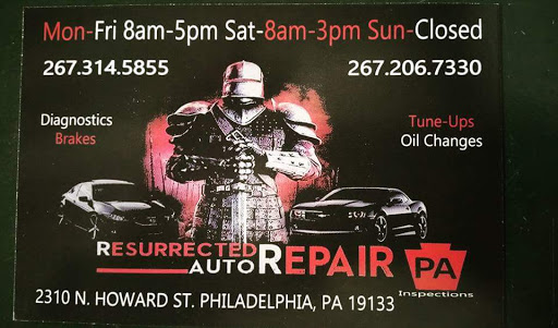 Auto Repair Shop «Resurrected Auto Repair», reviews and photos, 2310 N Howard St, Philadelphia, PA 19133, USA