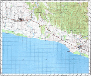 Thumbnail Map 100k--j36-111