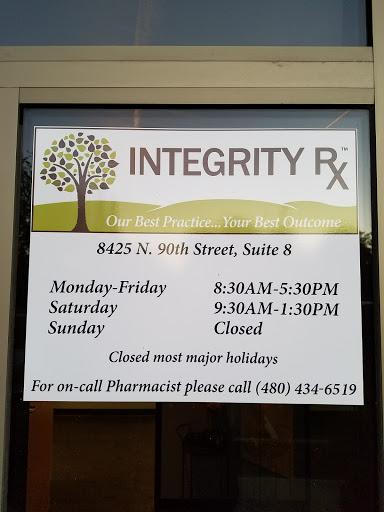 Pharmacy «Integrity Rx Specialty Pharmacy», reviews and photos, 8425 N 90th St #8, Scottsdale, AZ 85258, USA