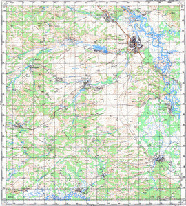 Уменьшенное изображение Карта 100k--n46-090