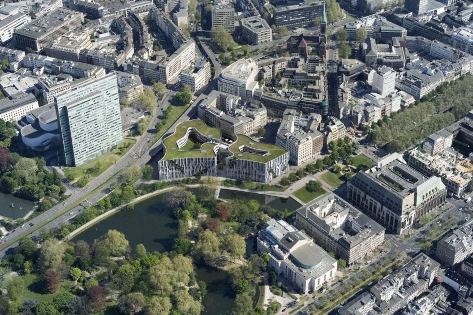Kö Bogen by Daniel Libeskind