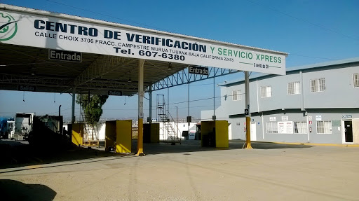 Centro de Verificación y Servicio Express, Calle Esq. con, Choix & Rosarito, Campestre Murua, Tijuana, B.C., México, Estación de inspección de automóviles | BC
