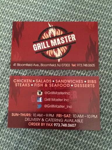 Barbecue Restaurant «Grill Master Inc», reviews and photos, 41 Bloomfield Ave, Bloomfield, NJ 07003, USA