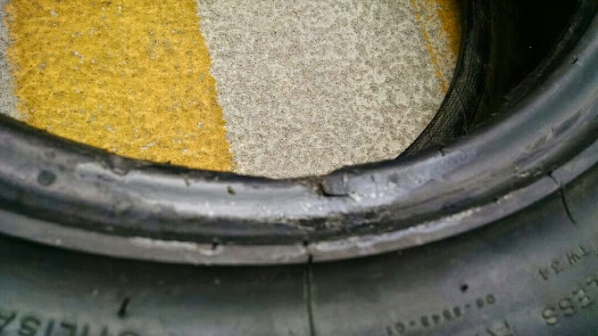 tire bead torn gravel rally options thanks