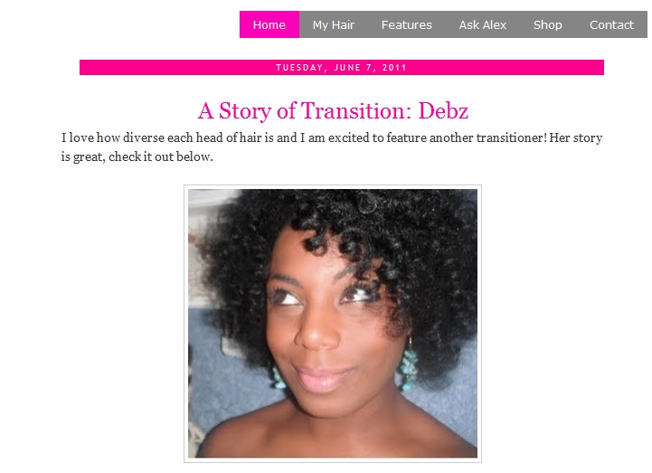 I've Been Featured On "The Good Hair Blog"!