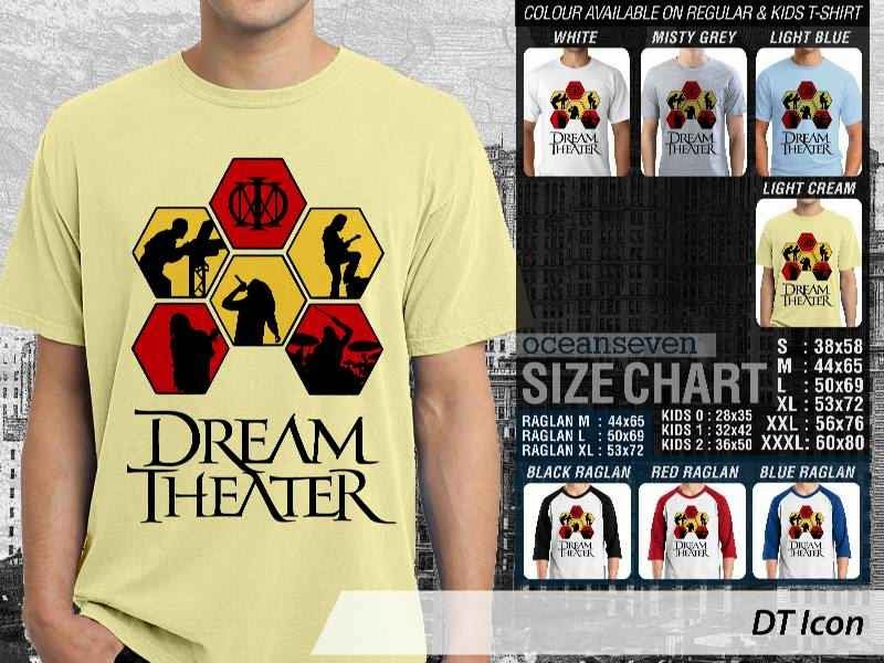 KAOS DT Dream Theater 28 Rock Band Legends distro ocean seven