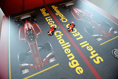 Ferrari Shell LEGO Challenge на Гран-при Венгрии 2013