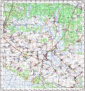Уменьшенное изображение Карта 100k--m36-001--(1983)
