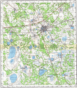 Уменьшенное изображение Карта 100k--n41-031
