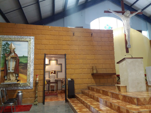 Iglesia San Genaro Obispo, Capitán Lucas García, Lomas de Santa Catarina, 66359 Cd Santa Catarina, N.L., México, Iglesia católica | GTO