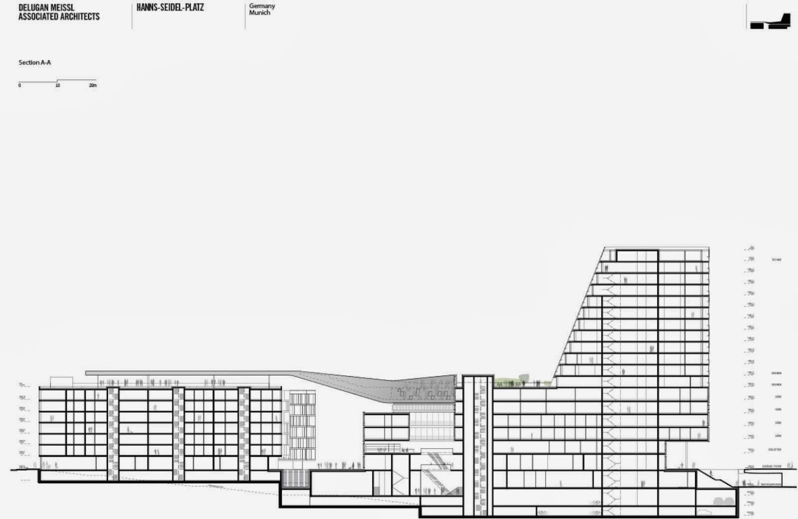 Delugan Meissl wins Hanns Seidel Platz competition