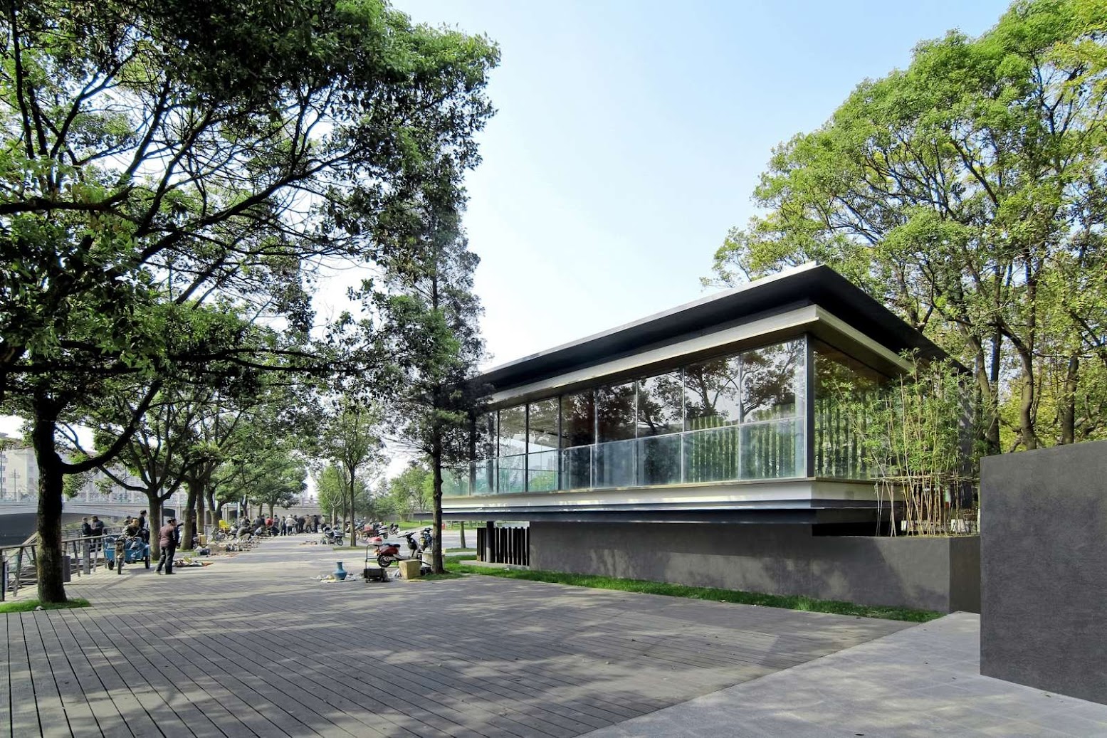 Riverside Park Pavilion by Vector Architects