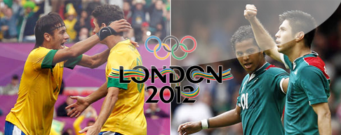 Brasil vs. México en VIVO - Olimpiadas Londres 2012 Brasil vs. México en VIVO - Olimpiadas Londres 2012