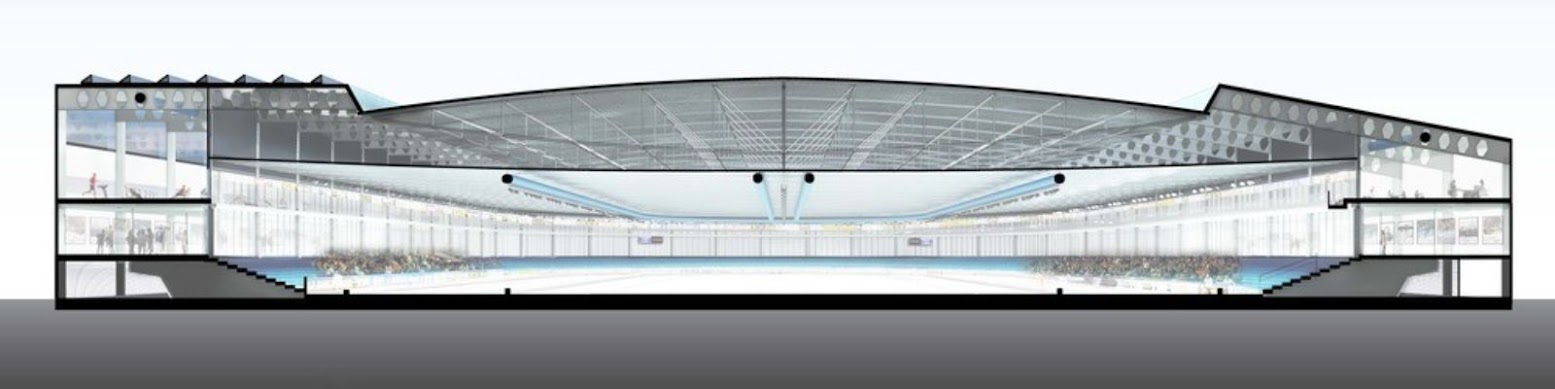Ballast Nedam renovation of the Thialf arena in