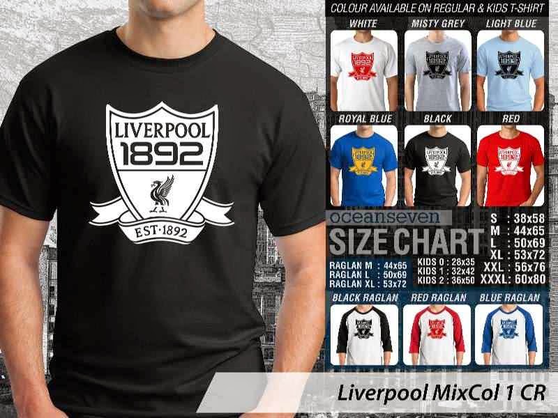 KAOS Liverpool 15 Liga Premier Inggris distro ocean seven