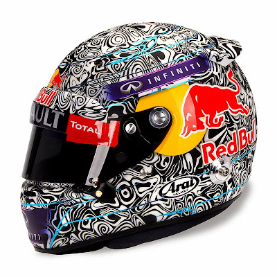 шлем Себастьяна Феттеля для Гран-при Италии 2014