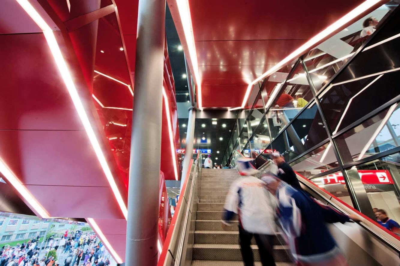 Ondrej Nepela Ice Hockey Stadium by Fischer Architects