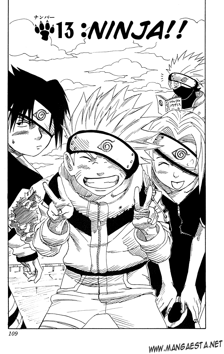 Baca Manga, Baca Komik, Naruto Chapter 13, Naruto 13 Bahasa Indonesia, Naruto 13 Online