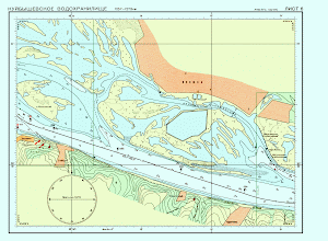 Thumbnail Russian internal water ways atlas p6-06-1