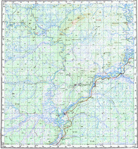 Уменьшенное изображение Карта 200k--n52-34