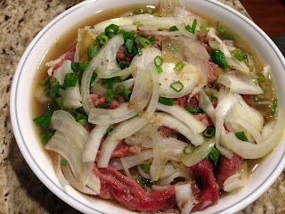Pho Noodles with Steak