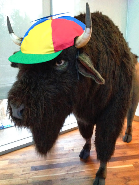 Communing With Fabric: April Fool's Day 2014 - Bison Ho!