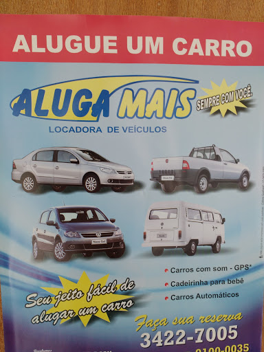 Aluga Mais Locadora de Veículos, R. Goiás, 3538 - Patrimonio Velho, Votuporanga - SP, 15505-168, Brasil, Agência_de_aluguer_de_carros, estado Sao Paulo