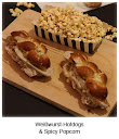Weißwurst-Hotdogs & Spicy Popcorn Weißwurst-Hotdogs & Spicy Popcorn
