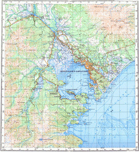 Уменьшенное изображение Карта 200k--n57-27