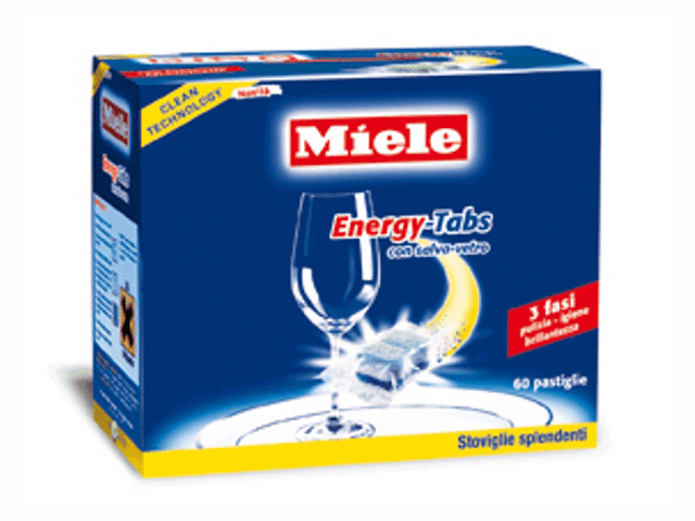 Detersivo lavastoviglie Miele Energy Tabs 3 fasi 50 tabs 97562164, offerta  vendita online