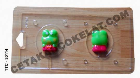 Cetakan Coklat TTC30114 kero keroppi keropi