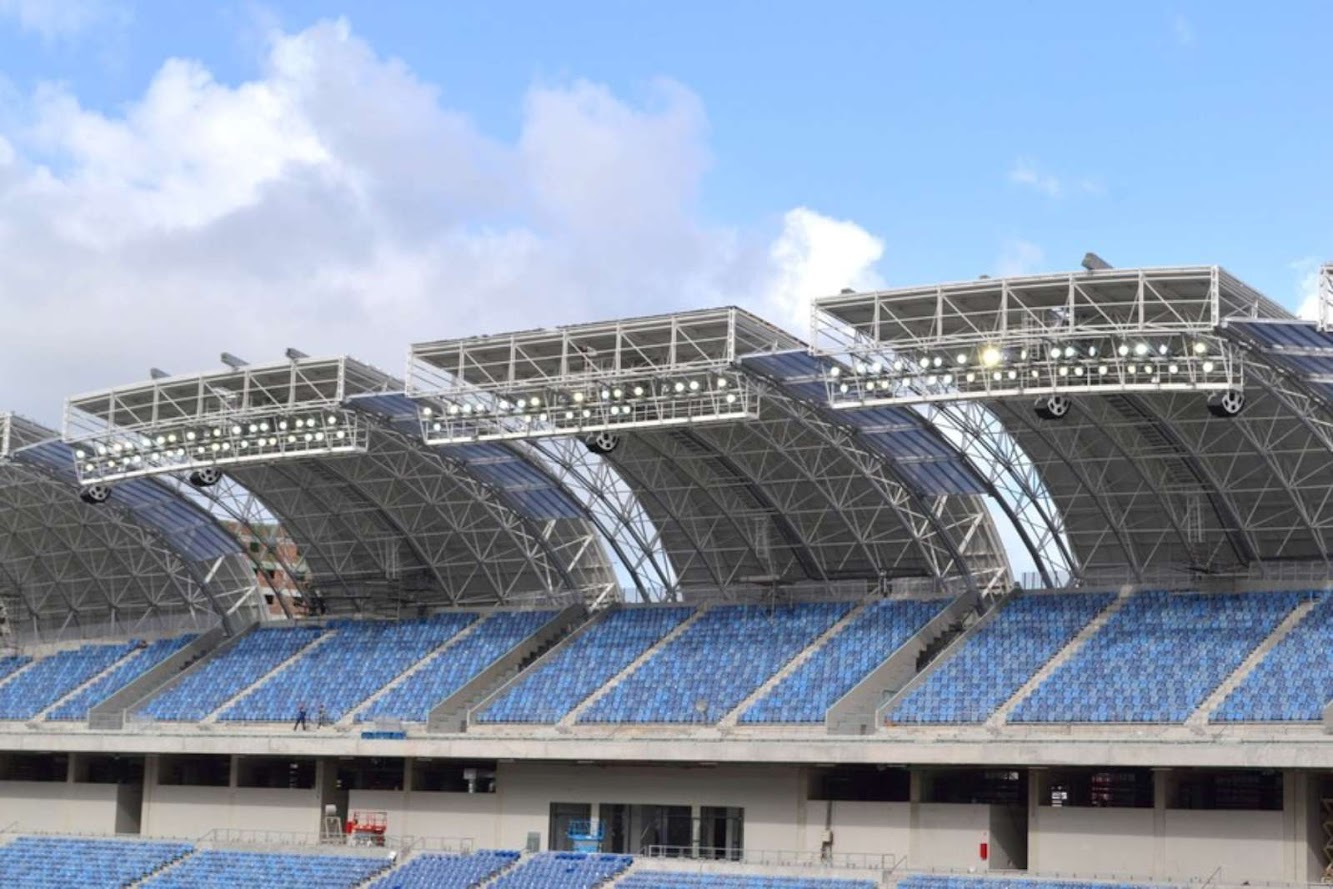 officially opened Arena das Dunas by Populous