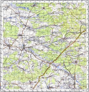Уменьшенное изображение Карта 100k--m34-071--(1981)