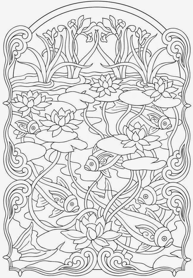 Adult Coloring Books Mandala Coloring Pages Book - stress relieving coloring pages