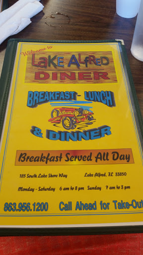 Diner «Lake Alfred Diner Inc», reviews and photos, 185 S Lake Shore Way, Lake Alfred, FL 33850, USA