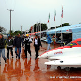 BRASILIA-BRA-May 30, 2013-The paddock in the rain for the UIM F1 H2O Grand Prix of Brazil in Paranoà Lake. The 1th leg of the UIM F1 H2O World Championships 2013. Picture by Vittorio Ubertone/Idea Marketing
