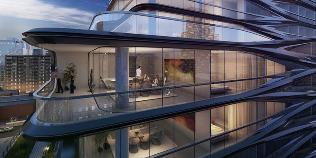 West 28th Street by Zaha Hadid