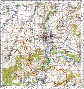Уменьшенное изображение Карта 100k--m36-035--(1988)