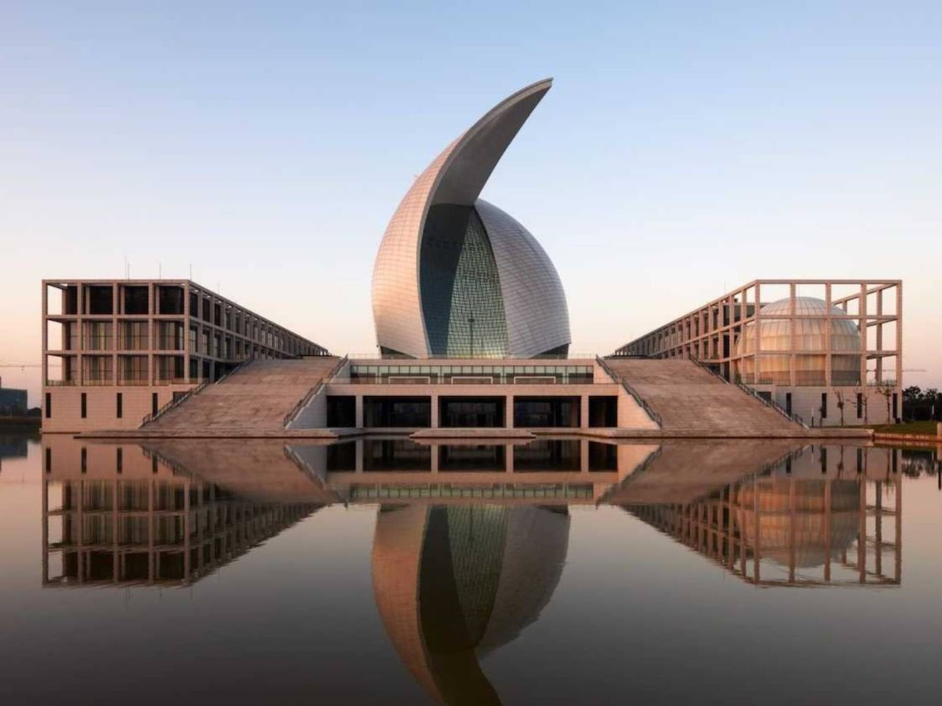 Lingang South Road, Shunde, Foshan, Quantung, Cina, 528311: Maritime Museum by Gmp Architekten