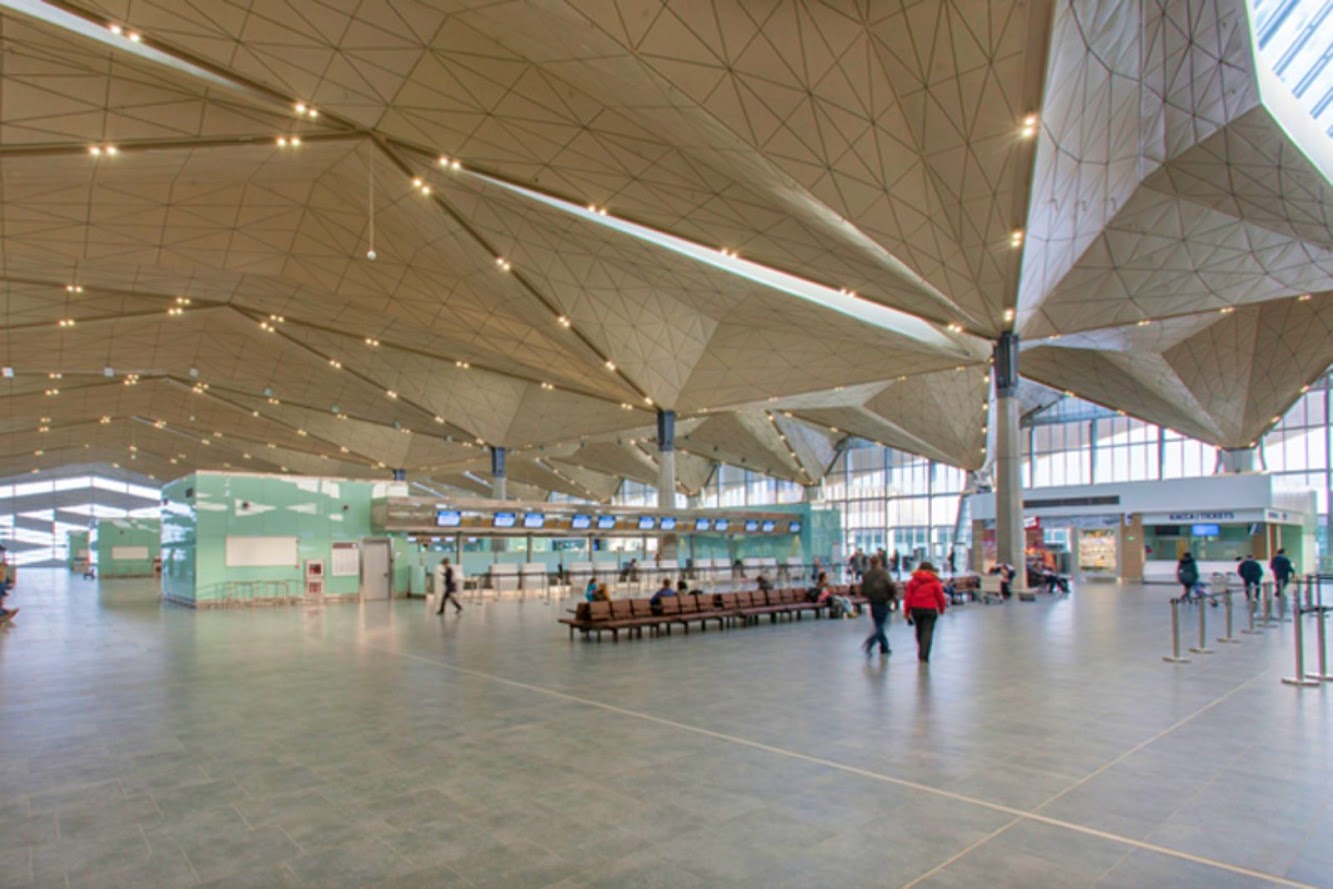 Open Pulkovo Airport by Grimshaw