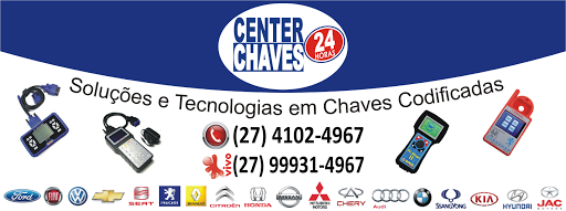 Center Chaves Chaveiro 24 Horas, Av. Central n° 1590 - Loja 04 - Parque Residencial Laranjeiras, Serra - ES, 29165-130, Brasil, Serviços_Chaveiros, estado Espírito Santo