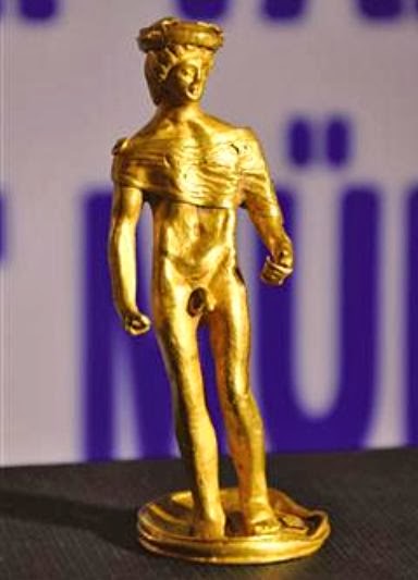 Turkish authorities seize gold statue of Hermes Turkish authorities seize gold statue of Hermes
