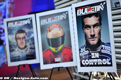 выставка журналов Red Bulletin на Гран-при Монако 2011