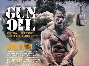 Gel-Dầu Bôi Trơn Hậu Môn (Anal Sex) Gun Oil Premium Silicone-Based Lubricant