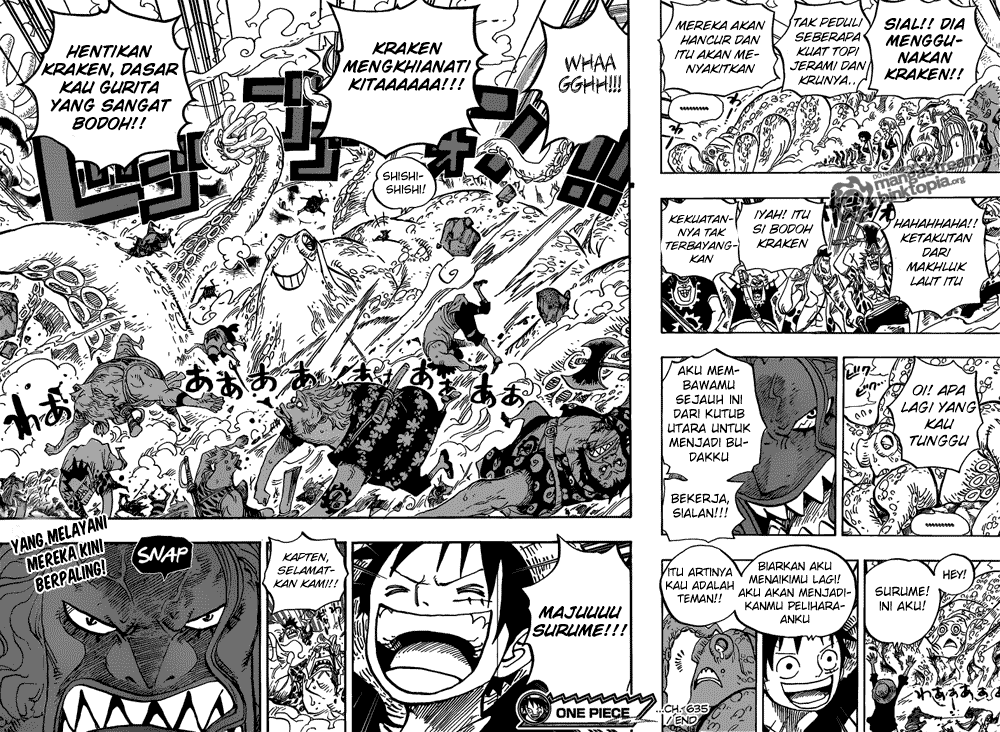 Baca Manga, Baca Komik, One Piece Chapter 635, One Piece 635 Bahasa Indonesia, One Piece 635 Online